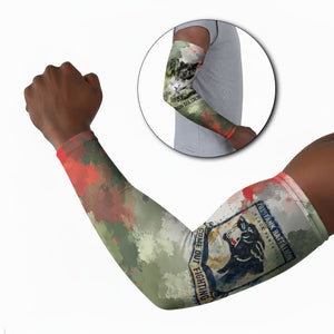 761st Tank Battalion Arm Sleeves Black Panthers - Come Out Fighting - Military Watercolor