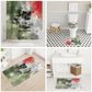 761st Tank Battalion Bathroom Set Black Panthers - Come Out Fighting - Military Watercolor