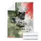 761st Tank Battalion Blanket Black Panthers - Come Out Fighting - Military Watercolor