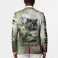761st Tank Battalion Blazer Black Panthers - Come Out Fighting - Military Watercolor