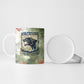 761st Tank Battalion Ceramic Mug Black Panthers - Come Out Fighting - Military Watercolor