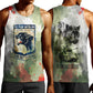761st Tank Battalion Men Tank Top Black Panthers - Come Out Fighting - Military Watercolor
