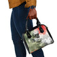 761st Tank Battalion Shoulder Handbag Black Panthers - Come Out Fighting - Military Watercolor