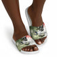 761st Tank Battalion Slide Sandals Black Panthers - Come Out Fighting - Military Watercolor