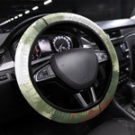 761st Tank Battalion Steering Wheel Cover Black Panthers - Come Out Fighting - Military Watercolor