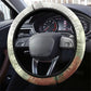 761st Tank Battalion Steering Wheel Cover Black Panthers - Come Out Fighting - Military Watercolor