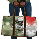 761st Tank Battalion Travel Bag Black Panthers - Come Out Fighting - Military Watercolor