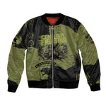 761st Tank Battalion Original Black Panthers Bomber Jacket Come Out Fighting - Sherman Tank Military - Distressed Scratch