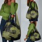 761st Tank Battalion Original Black Panthers Grocery Bag Come Out Fighting - Sherman Tank Military - Distressed Scratch