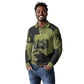 761st Tank Battalion Original Black Panthers Long Sleeve Polo Shirt Come Out Fighting - Sherman Tank Military - Distressed Scratch