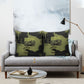 761st Tank Battalion Original Black Panthers Pillow Cover Come Out Fighting - Sherman Tank Military - Distressed Scratch