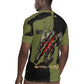 761st Tank Battalion Original Black Panthers Rugby Jersey Come Out Fighting - Sherman Tank Military - Distressed Scratch