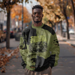 761st Tank Battalion Original Black Panthers Sweatshirt Come Out Fighting - Sherman Tank Military - Distressed Scratch