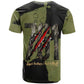 761st Tank Battalion Original Black Panthers T shirt Come Out Fighting - Sherman Tank Military - Distressed Scratch