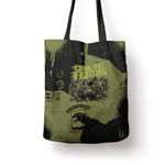 761st Tank Battalion Original Black Panthers Tote Bag Come Out Fighting - Sherman Tank Military - Distressed Scratch