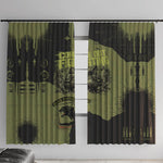 761st Tank Battalion Original Black Panthers Window Curtain Come Out Fighting - Sherman Tank Military - Distressed Scratch