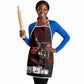 Mexico City 1968 Black Power Salute Apron Unapologetic Civil Rights History Urban Graffiti Art
