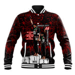 Mexico City 1968 Black Power Salute Baseball Jacket Unapologetic Civil Rights History Urban Graffiti Art