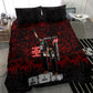 Mexico City 1968 Black Power Salute Bedding Set Unapologetic Civil Rights History Urban Graffiti Art