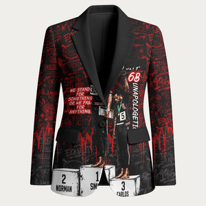 Mexico City 1968 Black Power Salute Blazer Unapologetic Civil Rights History Urban Graffiti Art