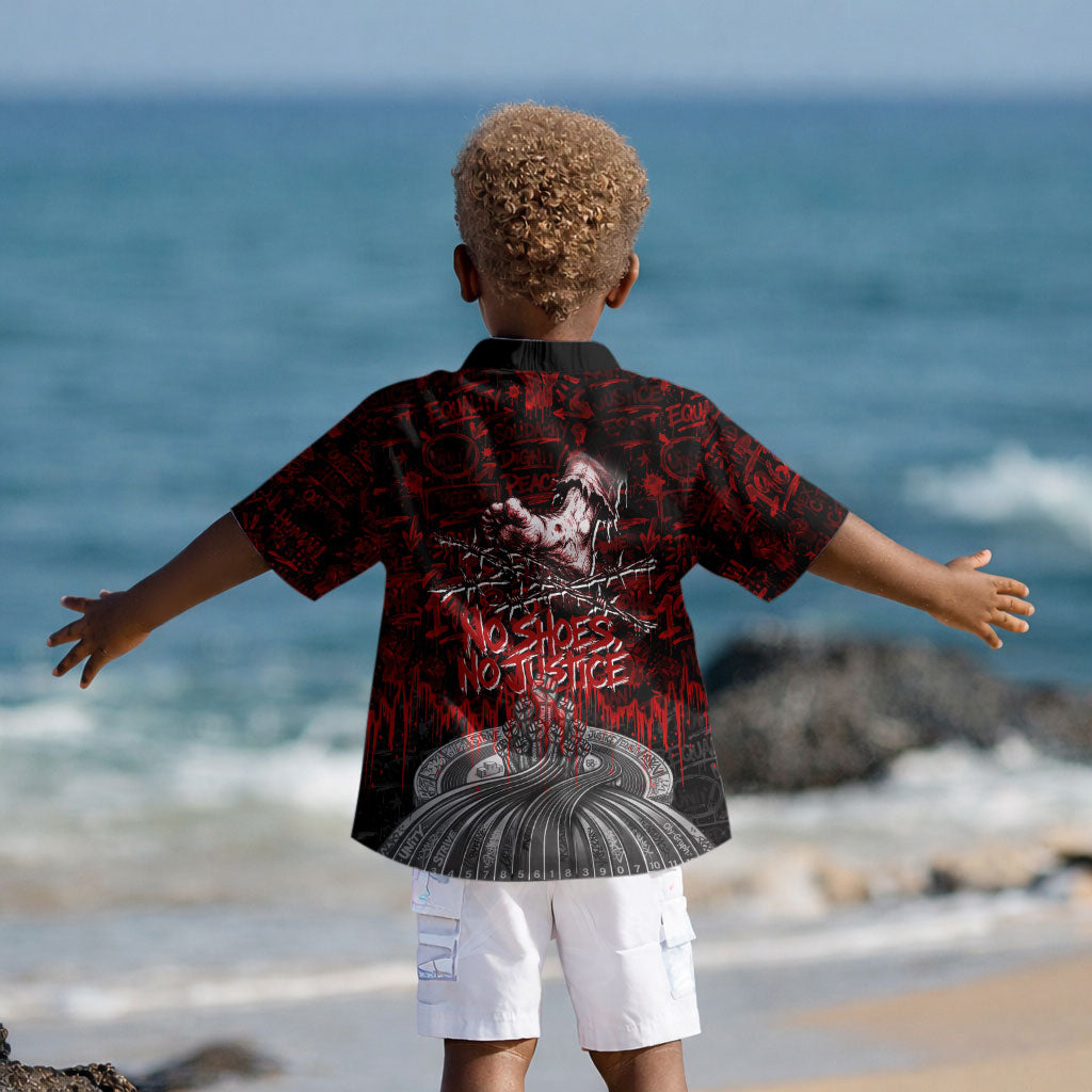 Mexico City 1968 Black Power Salute Kid Hawaiian Shirt Unapologetic Civil Rights History Urban Graffiti Art