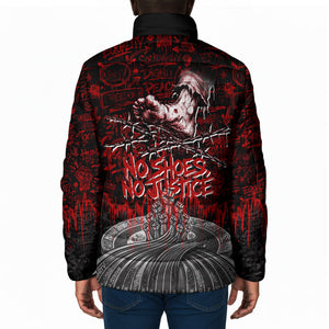 Mexico City 1968 Black Power Salute Padded Jacket Unapologetic Civil Rights History Urban Graffiti Art
