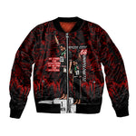 Mexico City 1968 Black Power Salute Sleeve Zip Bomber Jacket Unapologetic Civil Rights History Urban Graffiti Art