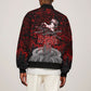 Mexico City 1968 Black Power Salute Sleeve Zip Bomber Jacket Unapologetic Civil Rights History Urban Graffiti Art