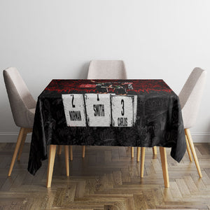 Mexico City 1968 Black Power Salute Tablecloth Unapologetic Civil Rights History Urban Graffiti Art