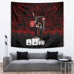 Mexico City 1968 Black Power Salute Tapestry Unapologetic Civil Rights History Urban Graffiti Art