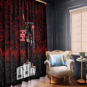 Mexico City 1968 Black Power Salute Window Curtain Unapologetic Civil Rights History Urban Graffiti Art