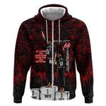 Mexico City 1968 Black Power Salute Zip Hoodie Unapologetic Civil Rights History Urban Graffiti Art