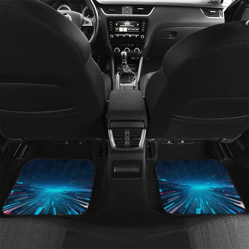 African American 1968 Black Power Salute Car Mats Retro Cyberpunk Sci-Fi Tech Civil Rights Art