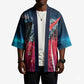 African American 1968 Black Power Salute Kimono Retro Cyberpunk Sci-Fi Tech Civil Rights Art