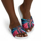 African American 1968 Black Power Salute Slide Sandals Retro Cyberpunk Sci-Fi Tech Civil Rights Art