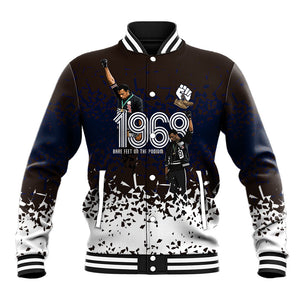 Black Power Salute African Human Rights Baseball Jacket Civil Rights Movement OPHR Mexico City 1968 Retro