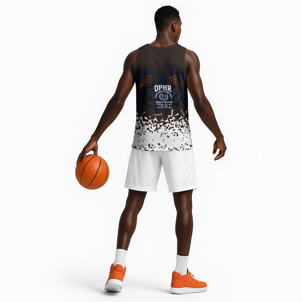 Black Power Salute African Human Rights Basketball Jersey Civil Rights Movement OPHR Mexico City 1968 Retro