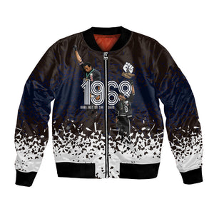 Black Power Salute African Human Rights Bomber Jacket Civil Rights Movement OPHR Mexico City 1968 Retro