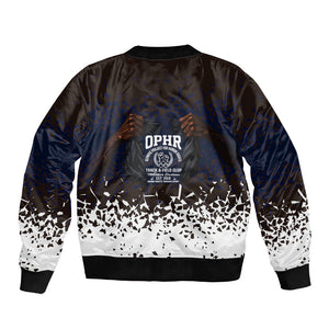 Black Power Salute African Human Rights Bomber Jacket Civil Rights Movement OPHR Mexico City 1968 Retro
