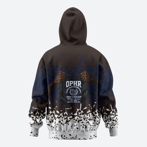 Black Power Salute African Human Rights Hoodie Civil Rights Movement OPHR Mexico City 1968 Retro