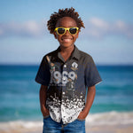 Black Power Salute African Human Rights Kid Hawaiian Shirt Civil Rights Movement OPHR Mexico City 1968 Retro