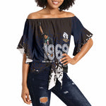 Black Power Salute African Human Rights Off Shoulder Wrap Waist Top Civil Rights Movement OPHR Mexico City 1968 Retro
