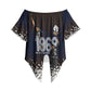 Black Power Salute African Human Rights Off Shoulder Wrap Waist Top Civil Rights Movement OPHR Mexico City 1968 Retro