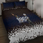 Black Power Salute African Human Rights Quilt Bed Set Civil Rights Movement OPHR Mexico City 1968 Retro