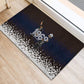 Black Power Salute African Human Rights Rubber Doormat Civil Rights Movement OPHR Mexico City 1968 Retro