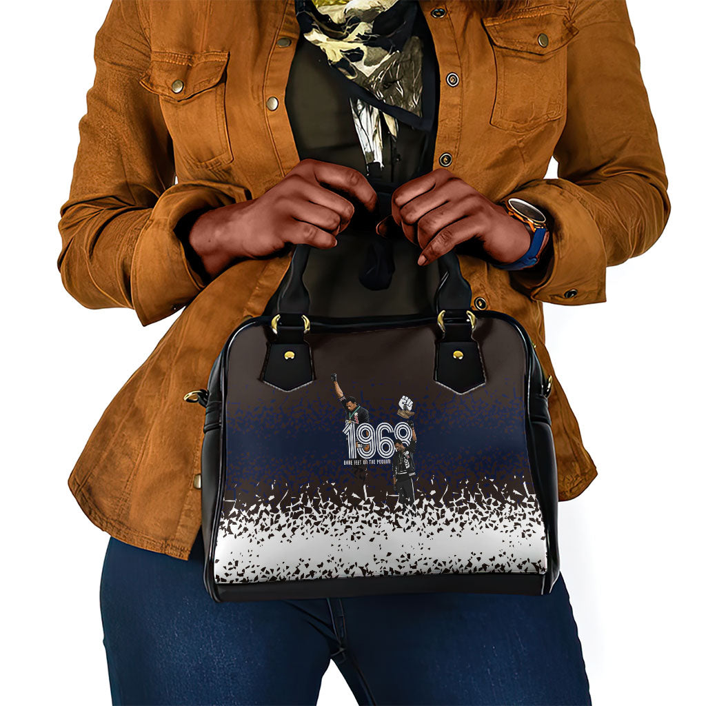 Black Power Salute African Human Rights Shoulder Handbag Civil Rights Movement OPHR Mexico City 1968 Retro