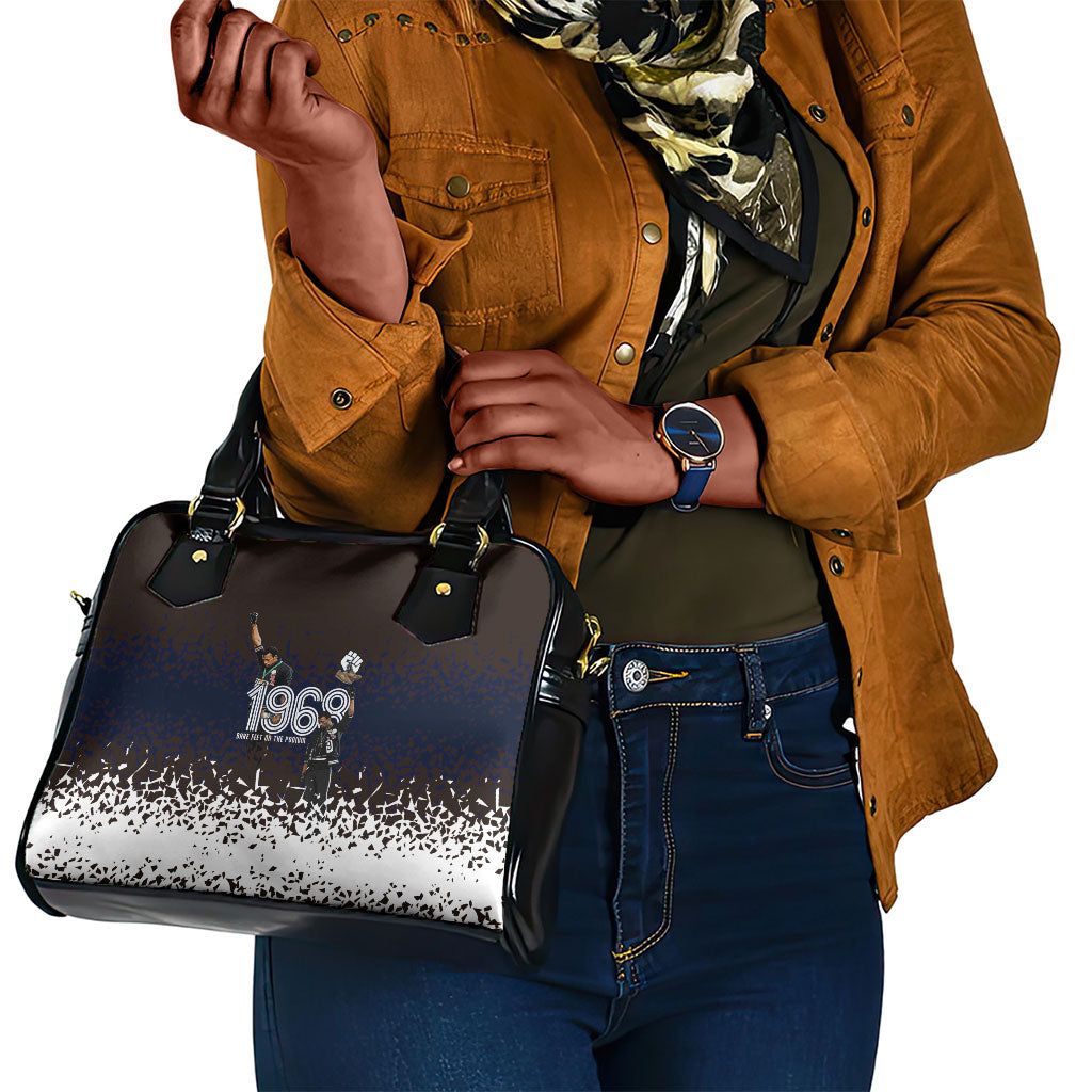 Black Power Salute African Human Rights Shoulder Handbag Civil Rights Movement OPHR Mexico City 1968 Retro