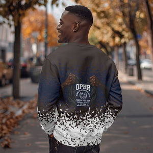 Black Power Salute African Human Rights Sweatshirt Civil Rights Movement OPHR Mexico City 1968 Retro