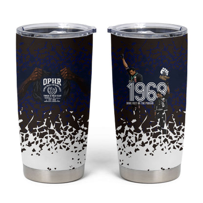 Black Power Salute African Human Rights Tumbler Cup Civil Rights Movement OPHR Mexico City 1968 Retro
