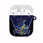 Personalized Cape Verde Blue Sharks AirPods Case African Pride Dynamic Stadium Soccer Graphic Art